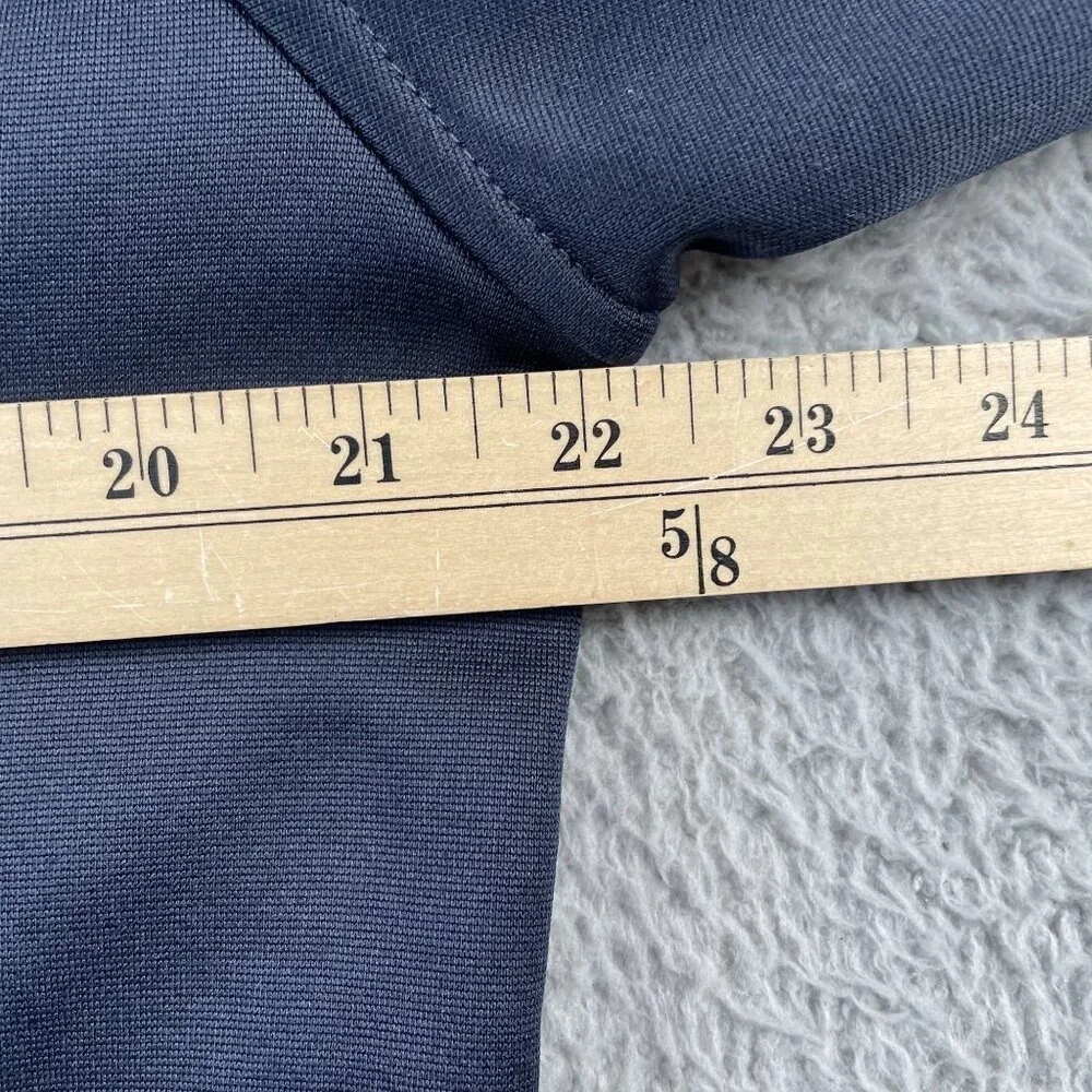 Spyder 1/2 Zip Fleece‎ Mens Large Outbound Blue & Black Half Zip